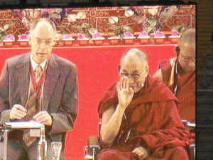 Der Dalai Lama zu Besuch in Frankfurt